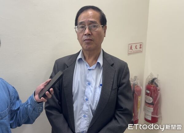 ▲國民黨立委鄭天財回應被北檢起訴涉貪。（圖／記者崔至雲攝）