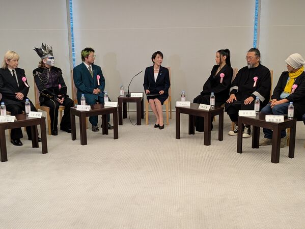 ▲▼日首相對談。（圖／翻攝自推特）