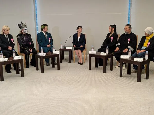 ▲▼日首相對談。（圖／翻攝自推特）