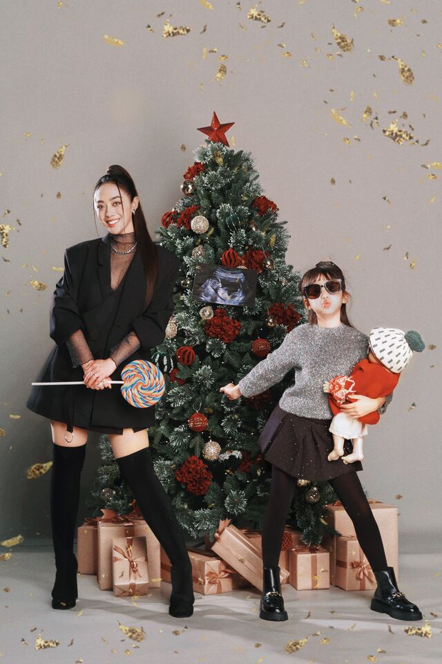 ▲▼舞思愛報喜懷第二胎。（圖／愛玩音樂提供）