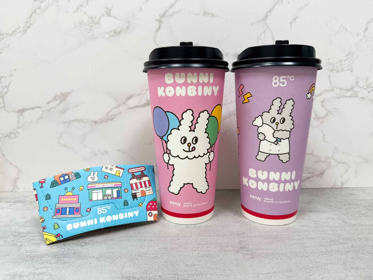 ▲85度C聯名兔子便利商店。（圖／品牌提供）