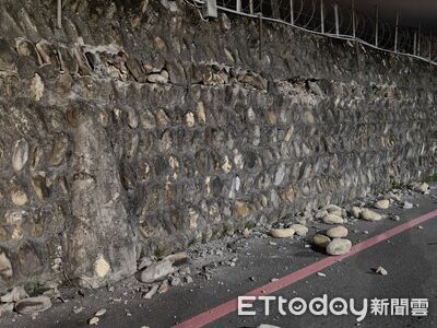 快訊/台東6.1強震!岩灣技能訓練所外牆崩落 網友憂人犯跑了