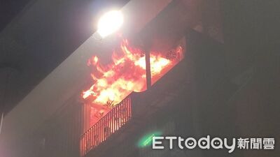 快訊／北市民宅5樓失火　2人全身焦黑明顯死亡