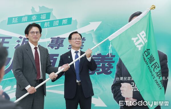 ▲▼民眾黨徵召張啓楷參選嘉義市長記者會。（圖／記者周宸亘攝）