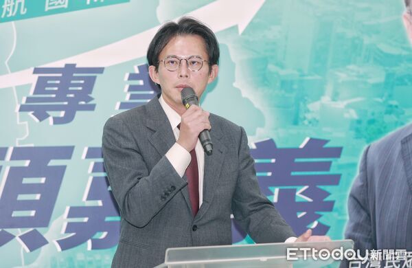 ▲▼民眾黨徵召張啓楷參選嘉義市長記者會-黃國昌。（圖／記者周宸亘攝）