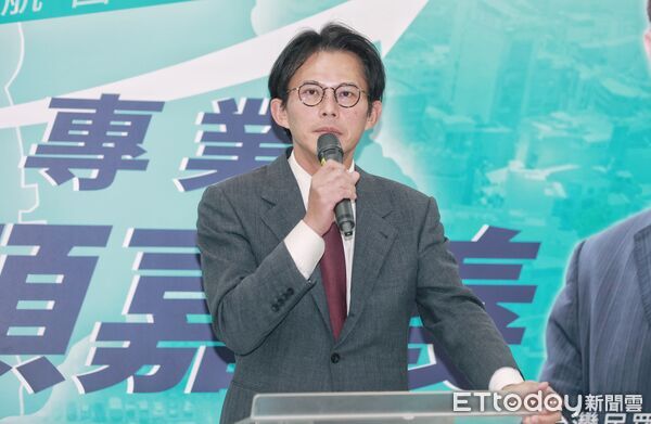 ▲▼民眾黨徵召張啓楷參選嘉義市長記者會-黃國昌。（圖／記者周宸亘攝）