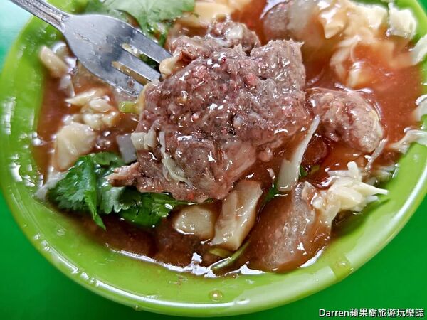 ▲▼三重手工黑豬肉圓。（圖／部落客DARREN蘋果樹旅遊玩樂誌授權提供）