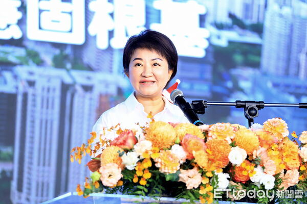 ▲盧秀燕七周年就職。（圖／記者游瓊華攝）