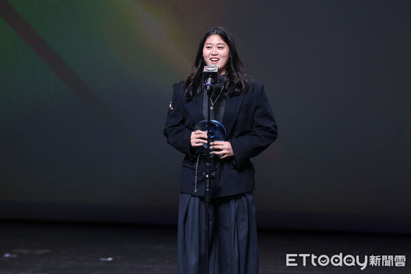 ▲體育運動精英獎，最佳新秀運動員獎江靜緣。（圖／記者林敬旻攝）