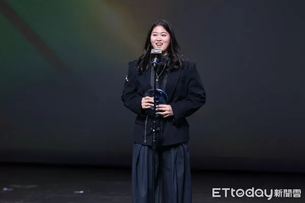 ▲體育運動精英獎，最佳新秀運動員獎江靜緣。（圖／記者林敬旻攝）