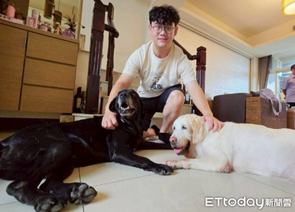 退役緝毒犬Vanya當護童大使。（圖／飼主謝秀吟提供）