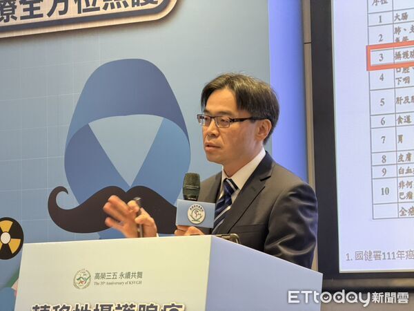 ▲高雄榮總外科部副部主任林子平。（圖／記者許宥孺攝）