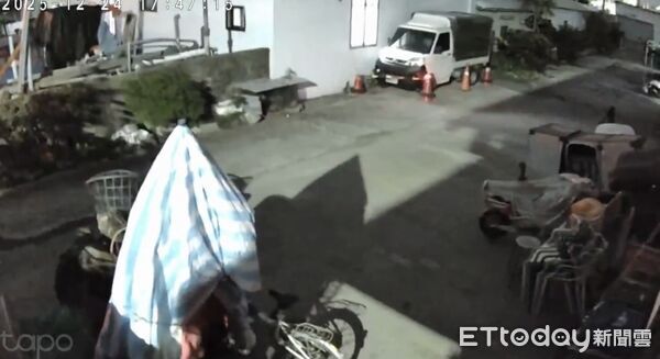 ▲▼台東強震，天搖地晃監視器畫面曝。（圖／民眾提供）