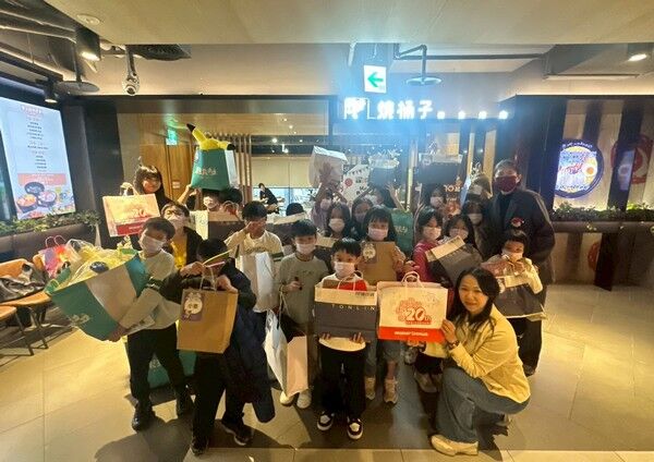 ▲桃園統領第三屆守護心願聖誕圓夢計畫傳遞愛能量