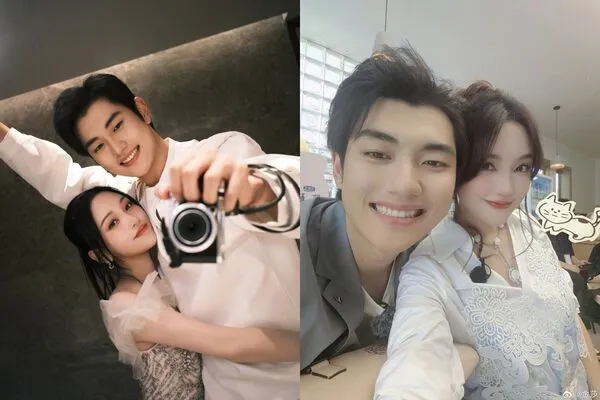 ▲▼金莎被小19歲男友求婚。（圖／翻攝自微博）