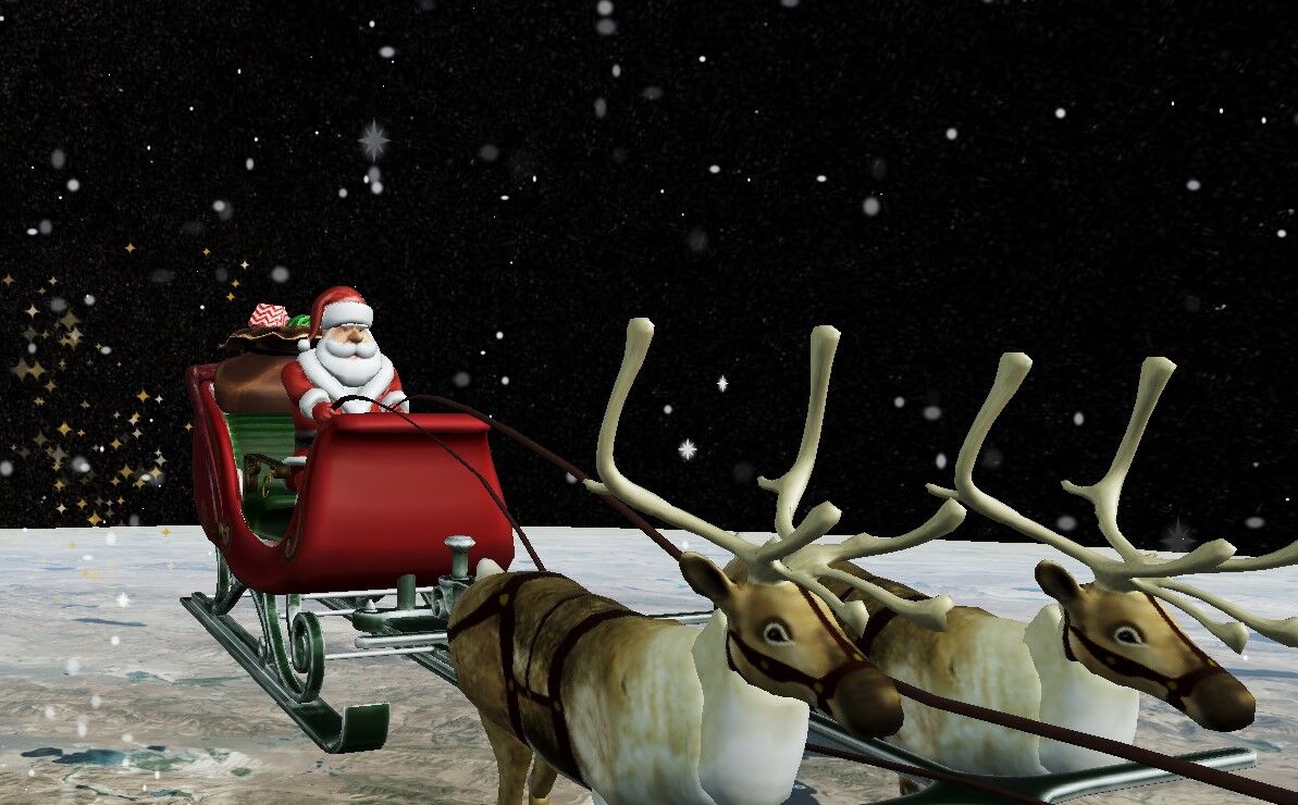 ▲。（圖／翻攝自NORAD Tracks Santa官網）