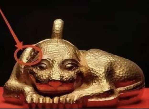 ▲南京博物館鎮館之寶「金獸」。（圖／翻攝大風新聞）