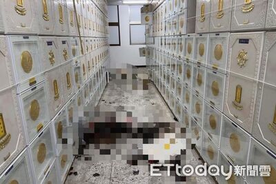 台東6.1強震納骨塔遭殃！骨灰罈「摔地破碎」慘況曝光