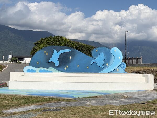 ▲▼七星潭社區海洋牽罟漁村體驗活動及表演廣場舞台新建暨周邊環境美化工程。（圖／花蓮縣政府提供，下同）