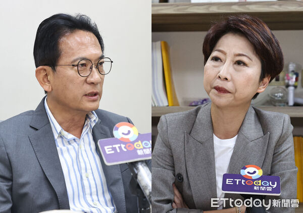 ▲▼林俊憲、陳亭妃。（合成圖／記者徐文彬、林敬旻攝）