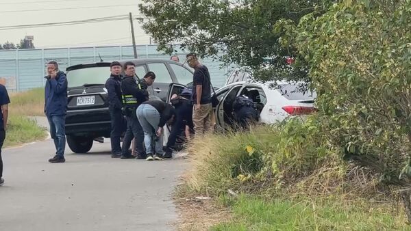 ▲▼ 雲林縣林內鄉，今日中午12時許驚傳警匪追逐            。（圖／民眾提供）