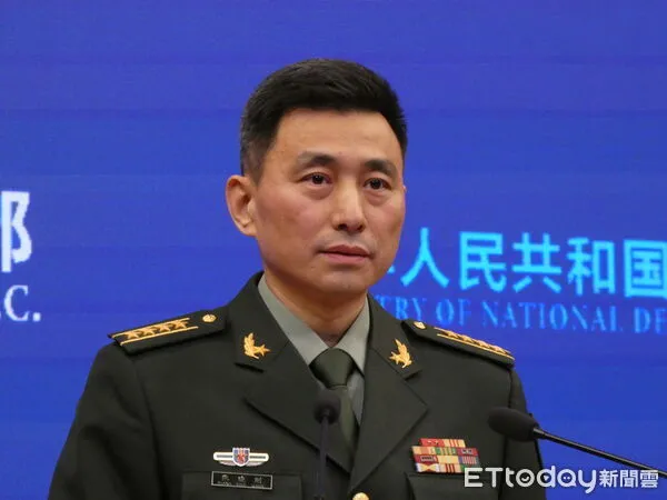 ▲▼大陸國防部發言人張曉剛。20251225（圖／記者陳冠宇攝）