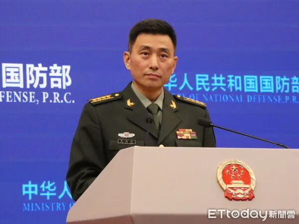 ▲▼大陸國防部發言人張曉剛。20251225（圖／記者陳冠宇攝）