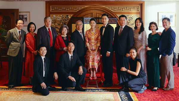 ▲《雙囍》集結眾多實力派演員，劉冠廷、余香凝、田啟文、楊貴媚、陳淑芳。（圖／水花電影提供）