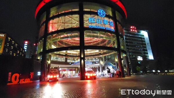 ▲松山車站前驚傳糾紛，5人起衝突釀1傷。（圖／記者黃彥傑攝）