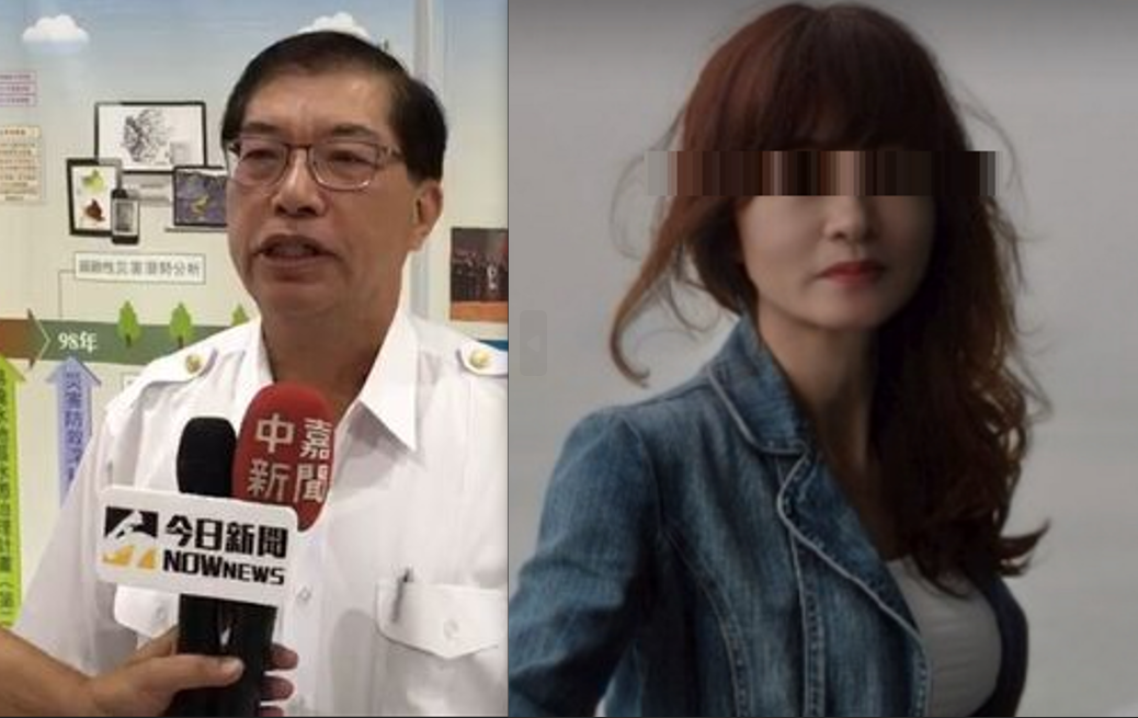 ▲前台南市消防局長李明峯及從往甚密的楊姓女業者涉貪案被羈押禁見,台南消防基層感嘆老局長晚節不保。(民眾提供,下同)