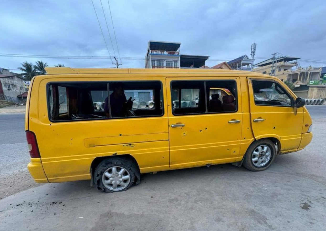 ▲▼泰「1小時投40炸彈」狂轟柬埔寨邊境！。（圖／柬中時報）