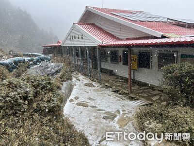 嘉明湖國家步道降下瑞雪　分署提醒雪季登山加強安全準備