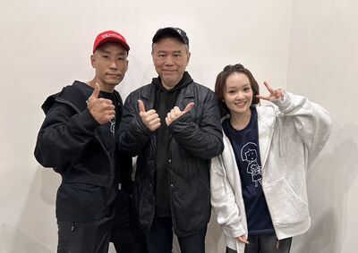 方郁婷考完期末考歸隊了！　合體《大濛》魯常神還原認屍場：兩年前這天拍的