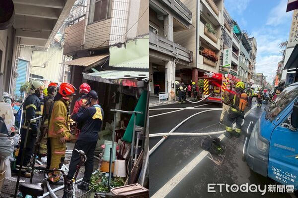 ▲屏東民宅火警，長者順利獲救。（圖／記者陳崑福翻攝，下同）