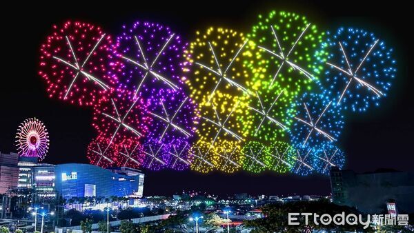 ▲▼高雄跨年雙彩蛋。（圖／高雄市政府提供）