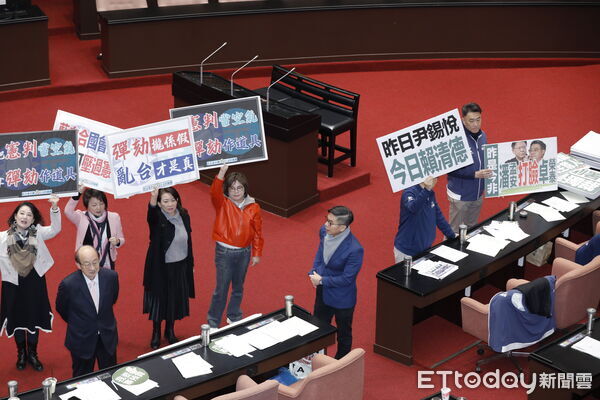 ▲▼立法院26日就國眾兩黨提出總統賴清德彈劾案進行表決。（圖／記者湯興漢攝）