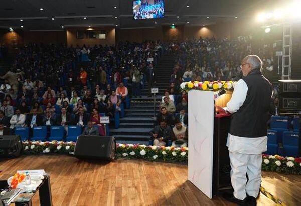 ▲印度副總統：AI應納入中小學及大學課程　正向合乎倫理的方式運用。（圖／印度新聞局）