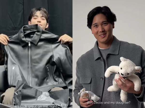 大谷翔平、S.COUPS玩交換禮物超懂送！親選BOSS皮衣驚喜反應全被拍下