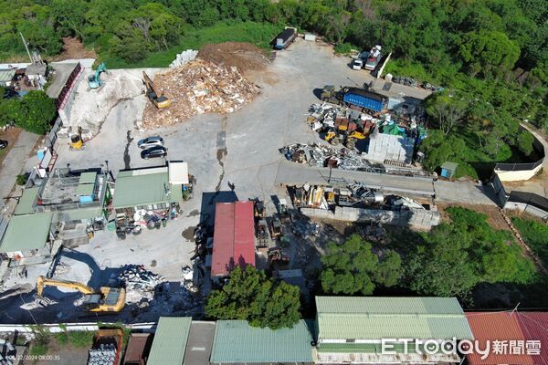 ▲台中堆出3萬立方米廢棄物！清運集團賺2311萬黑心錢　104人起訴。（圖／中檢提供）