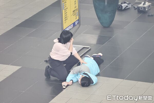 ▲▼北捷演練無差別攻擊。（圖／記者徐文彬攝）