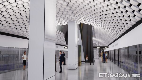 ▲▼與桃機第三航廈共構的桃園捷運A14站預計116年底通車啟用。（圖／鐵道局提供）