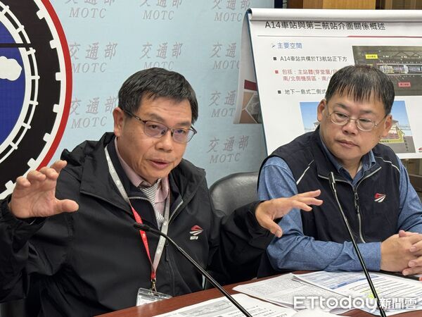 ▲▼鐵道局總工程司彭家德(左)。（圖／記者李姿慧攝）