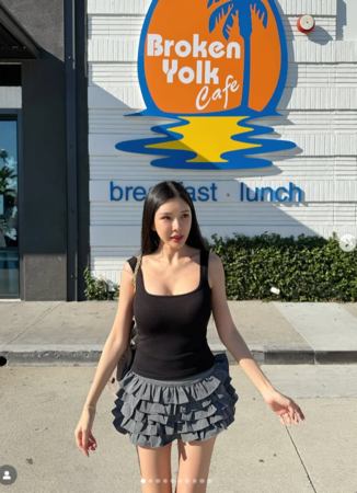 ▲▼Lala,蘇心甯,國光女神。（圖／翻攝自Instagram／lalababy625）