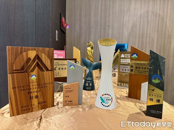 ▲台南市環保局舉行年終成果發表會，公布環保建設、科技稽查及重大污染整治成果，展現永續治理實力。（圖／記者林東良翻攝，下同）