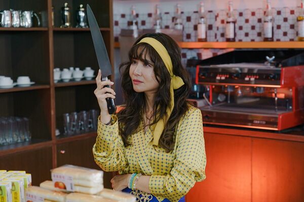 ▲視網膜(左)與吳怡霈(右)除網路新聞台合作，再度於《成仁高中偵探社》交鋒。（圖／小公視）