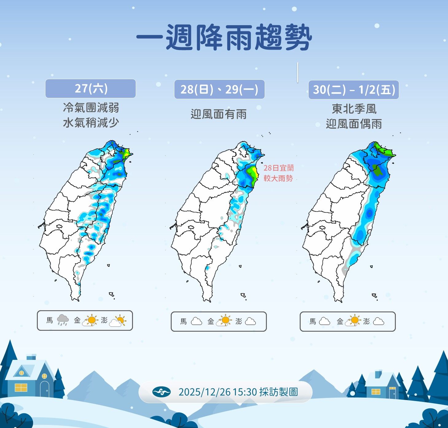 ▲▼天氣。（圖／氣象署提供）