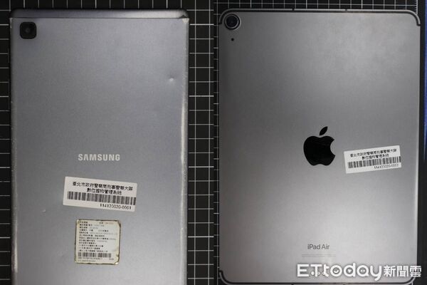 ▲▼警方在張文當作前進基地的商旅找到兩台平板電腦。（圖／記者邱中岳翻攝）