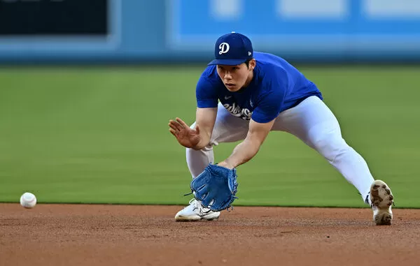 ▲洛杉磯道奇隊韓籍內野手金慧成。（圖／達志影像／美聯社）