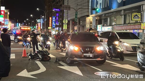 ▲台中北屯車禍。（圖／記者許權毅攝）