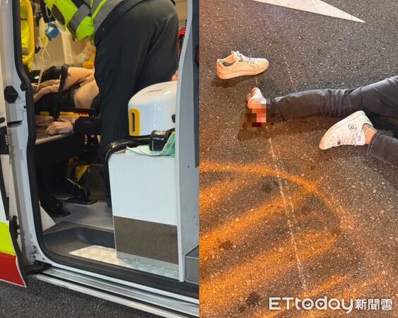 ▲台中北屯車禍。（圖／記者許權毅攝）